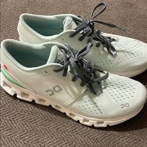 On Running Light Green Athletic Shoes